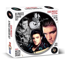 8 Piece Coaster Set - Elvis