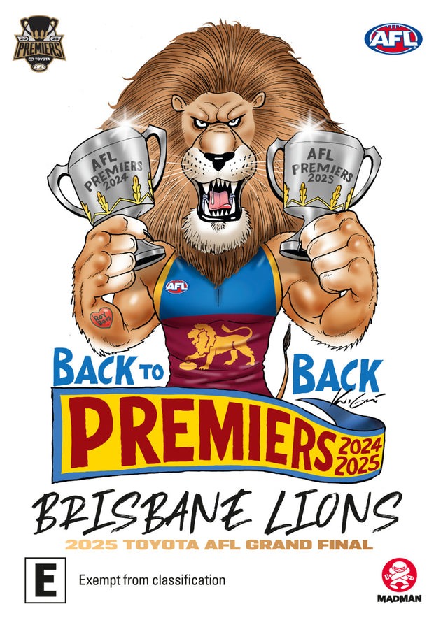 2025 AFL PREMIERS - BRISBANE LIONS