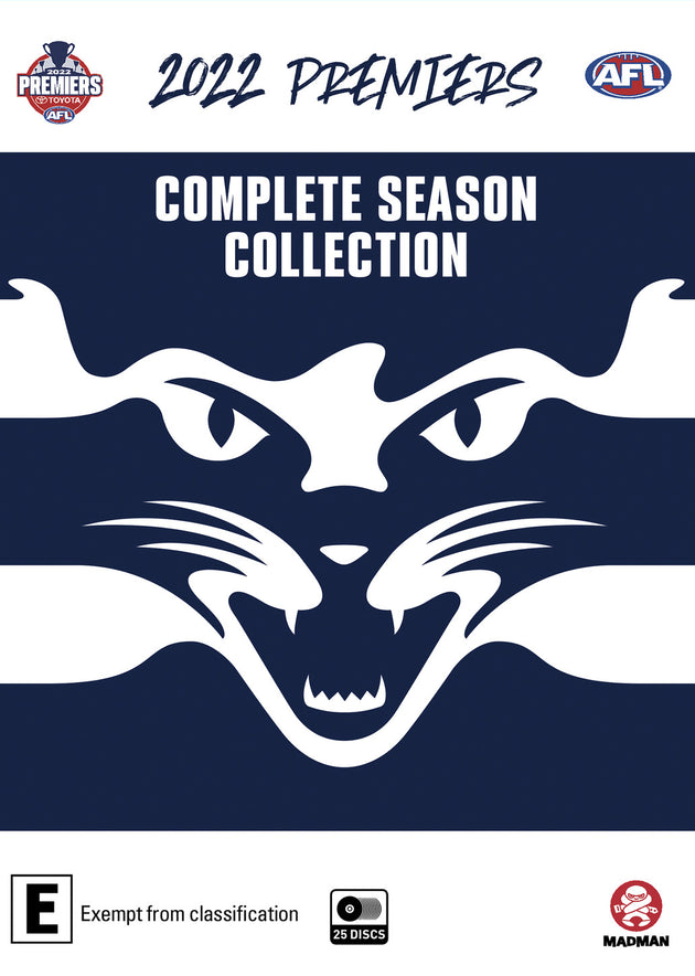 2022 TOYOTA AFL PREMIERS GEELONG CATS SEASON COLLECTION