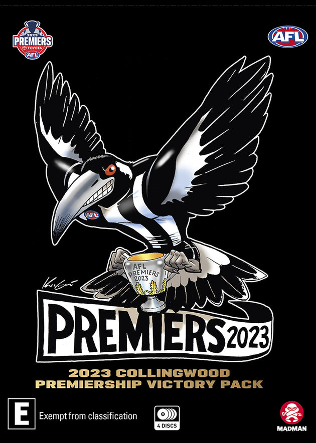 2023 AFL PREMIERS COLLINGWOOD MAGPIES VICTORY PACK