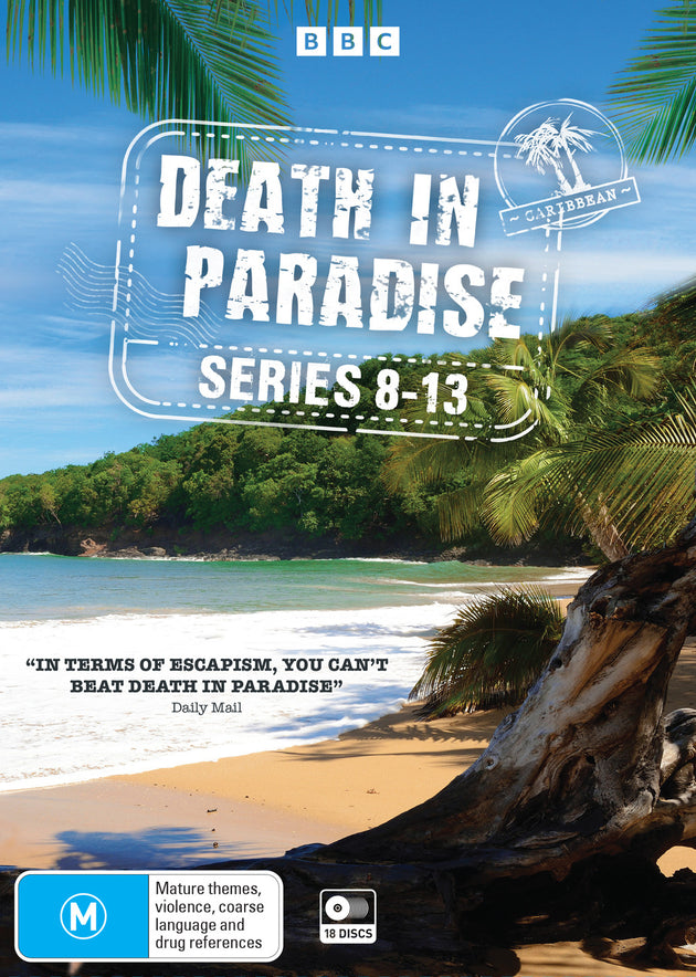 DEATH IN PARADISE SERIES 8 - 13 COLLECTION