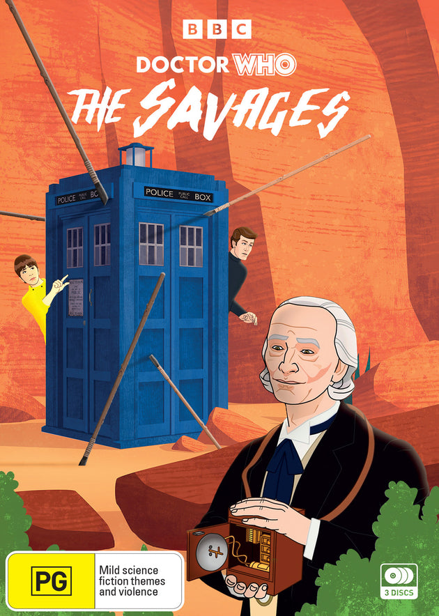 DOCTOR WHO: THE SAVAGES (DVD)