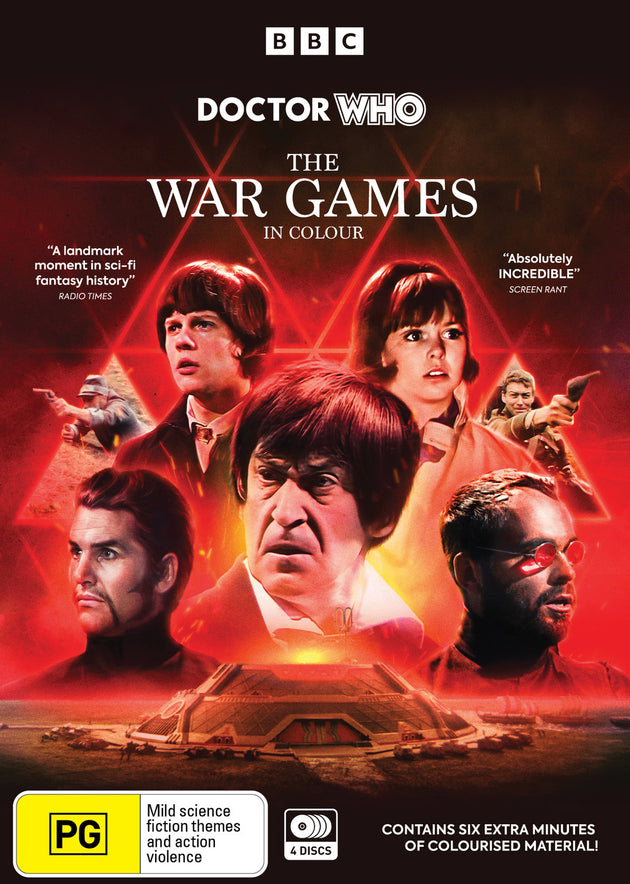 DOCTOR WHO: THE WAR GAMES IN COLOUR (DVD)
