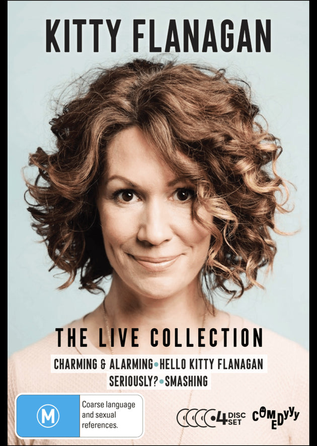 KITTY FLANAGAN 4 DVD COLLECTION