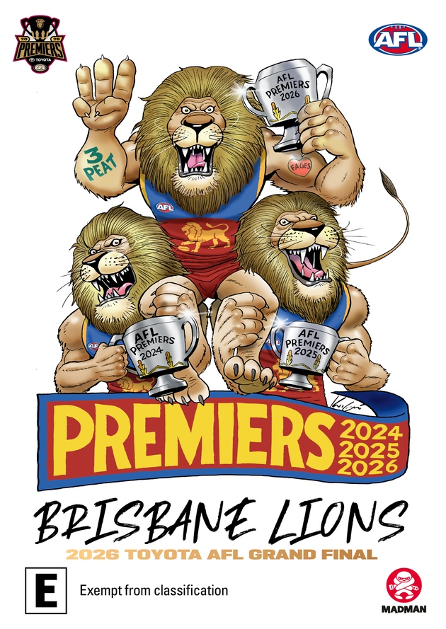 2026 AFL PREMIERS - BRISBANE LIONS