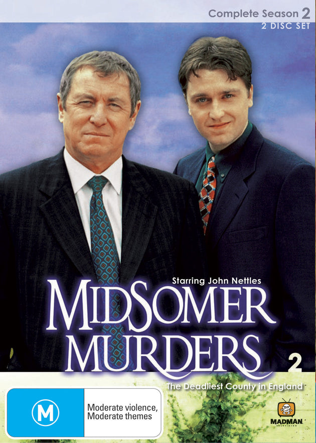 MIDSOMER MURDERS SEASON 2 (SINGLE CASE 2 DVD)