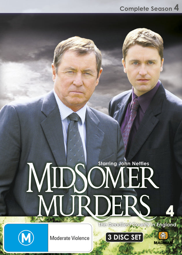 MIDSOMER MURDERS SEASON 4 (SINGLE CASE 3 DVD)
