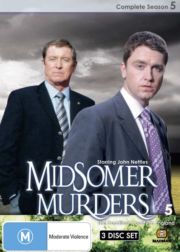 MIDSOMER MURDERS SEASON 5 (SINGLE CASE 3 DVD)