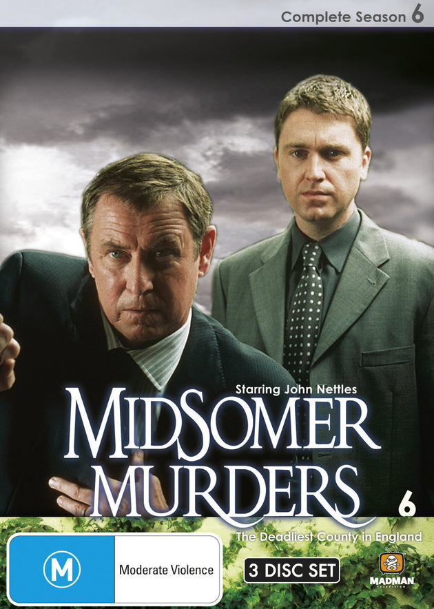 MIDSOMER MURDERS SEASON 6 (SINGLE CASE 3 DVD)