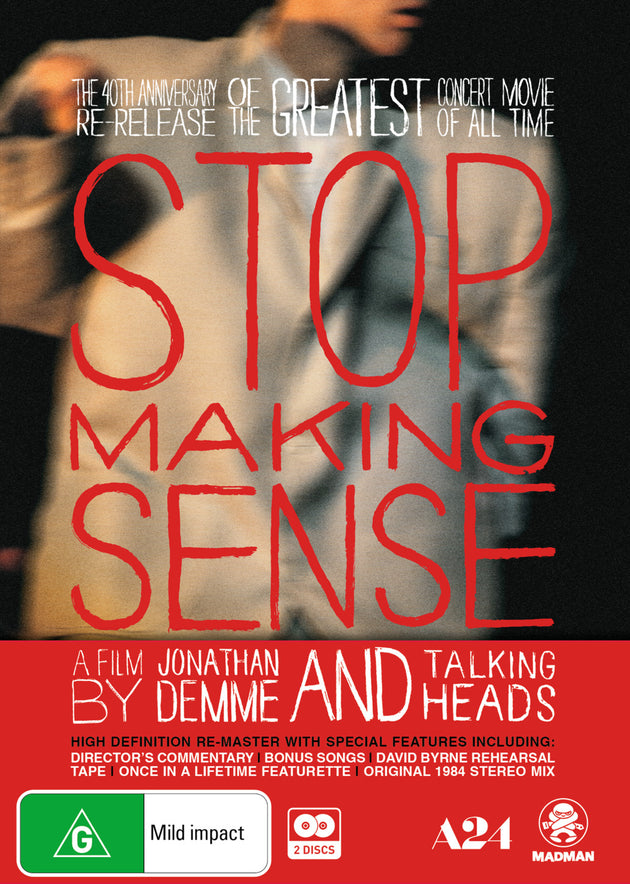 STOP MAKING SENSE - 40TH ANNIVERSARY SPECIAL EDITION