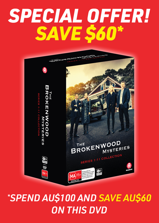 THE BROKENWOOD MYSTERIES - SERIES 1-11 COLLECTION