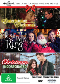 HALLMARK CHRISTMAS COLLECTION FOUR - ENTERTAINING CHRISTMAS, SLEIGH BELLS RING, CHRISTMAS INCORPORATED