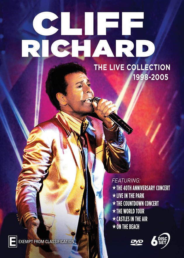 CLIFF RICHARD - THE LIVE COLLECTION 1998-2005