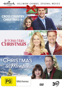 HALLMARK CHRISTMAS COLLECTION  15 - CROSS COUNTRY CHRISTMAS / IF I ONLY HAD CHRISTMAS / CHRISTMAS IN MONTANA