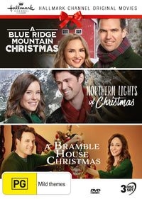 HALLMARK CHRISTMAS COLLECTION 19 - A BLUE RIDGE MOUNTAIN CHRISTMAS / NORTHERN LIGHTS OF CHRISTMAS / A BRAMBLE HOUSE CHRISTMAS