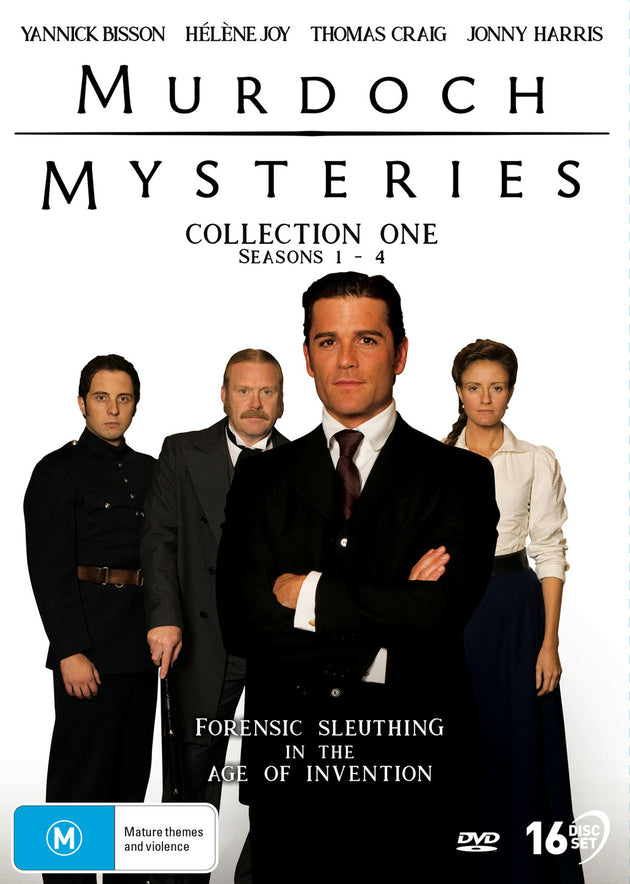 MURDOCH MYSTERIES COLLECTION 1 (SERIES 1-4)