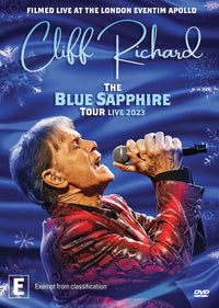 CLIFF RICHARD: THE BLUE SAPPHIRE TOUR LIVE 2023 - DVD
