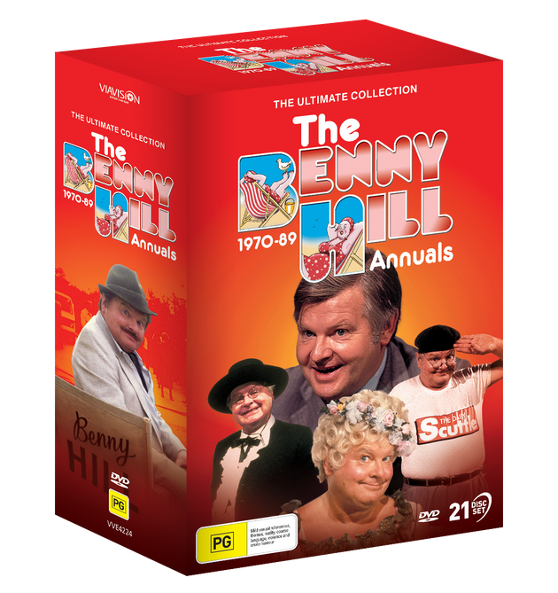 THE BENNY HILL ANNUALS COLLECTION (1970 - 1989) - DVD
