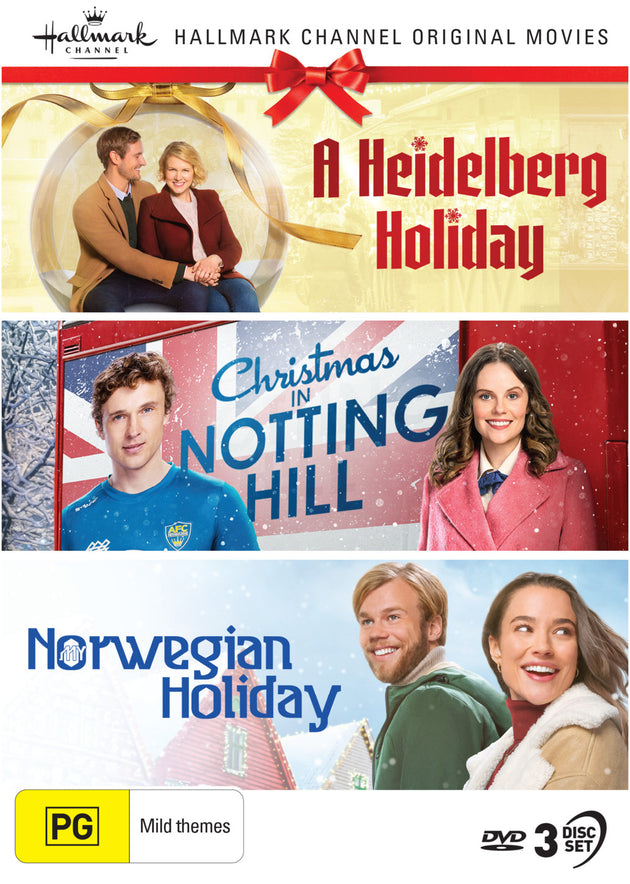 HALLMARK CHRISTMAS COLLECTION 37 (A HEIDELBERG HOLIDAY / CHRISTMAS IN NOTTING HILL / MY NORWEGIAN HOLIDAY)