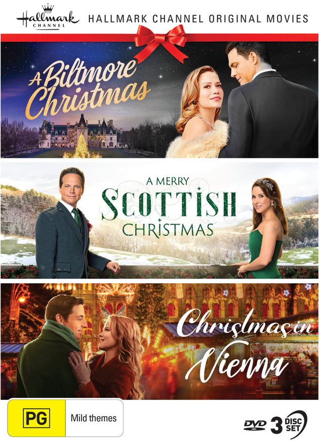 HALLMARK CHRISTMAS COLLECTION 38 (A BILTMORE CHRISTMAS / A MERRY SCOTTISH CHRISTMAS / CHRISTMAS IN VIENNA)