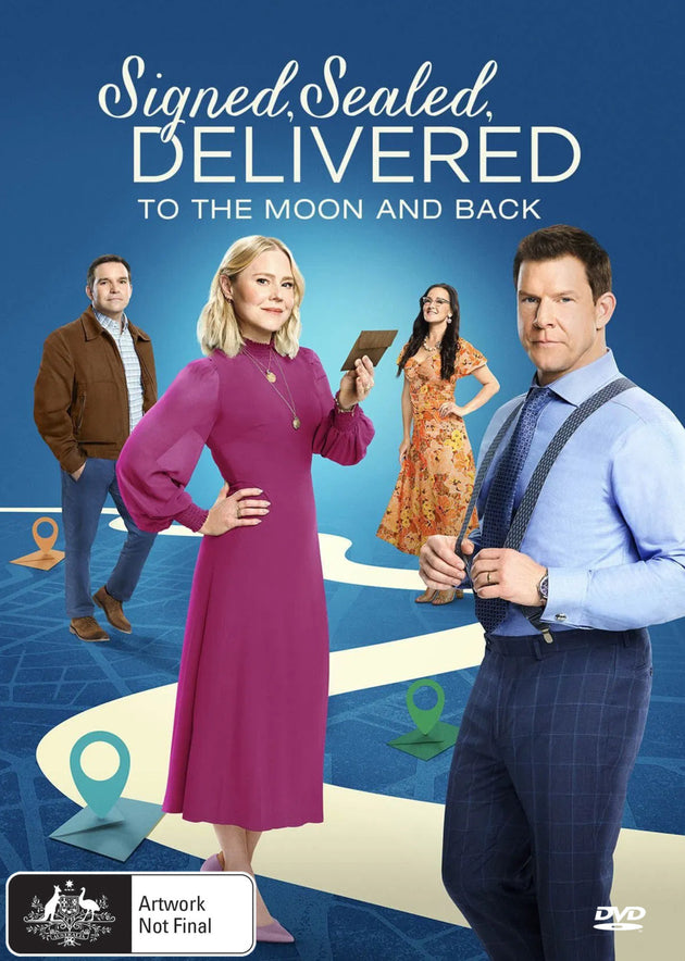 SIGNED, SEALED, DELIVERED: TO THE MOON AND BACK