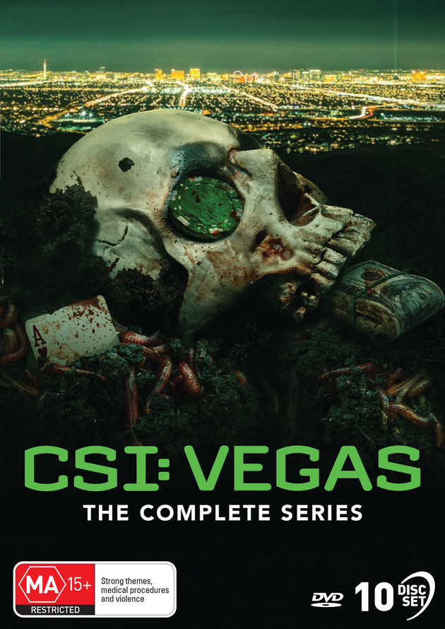 CSI: VEGAS - SEASONS 1 - 3 - DVD