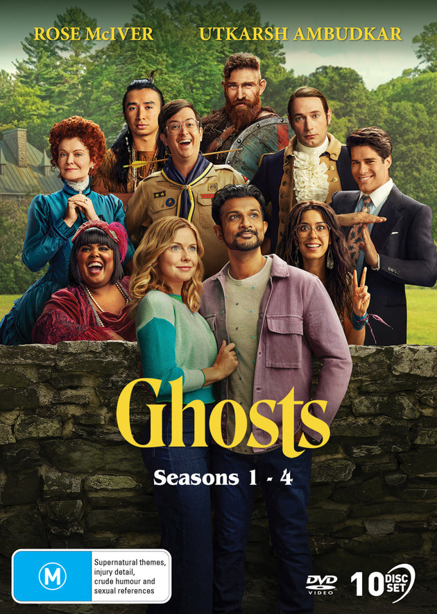 GHOSTS (US) - SEASONS 1 - 4 - DVD