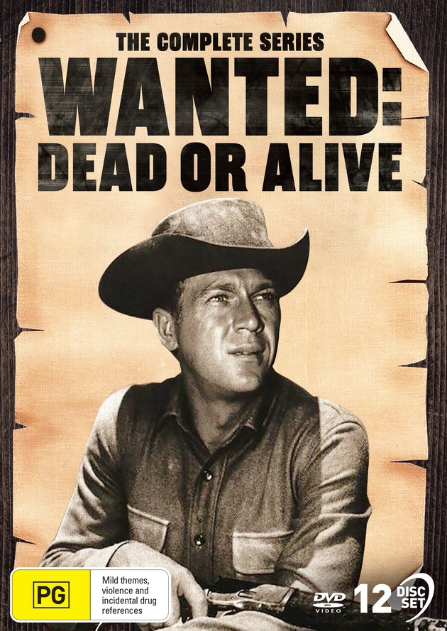WANTED DEAD OR ALIVE - THE COMPLETE SERIES - DVD