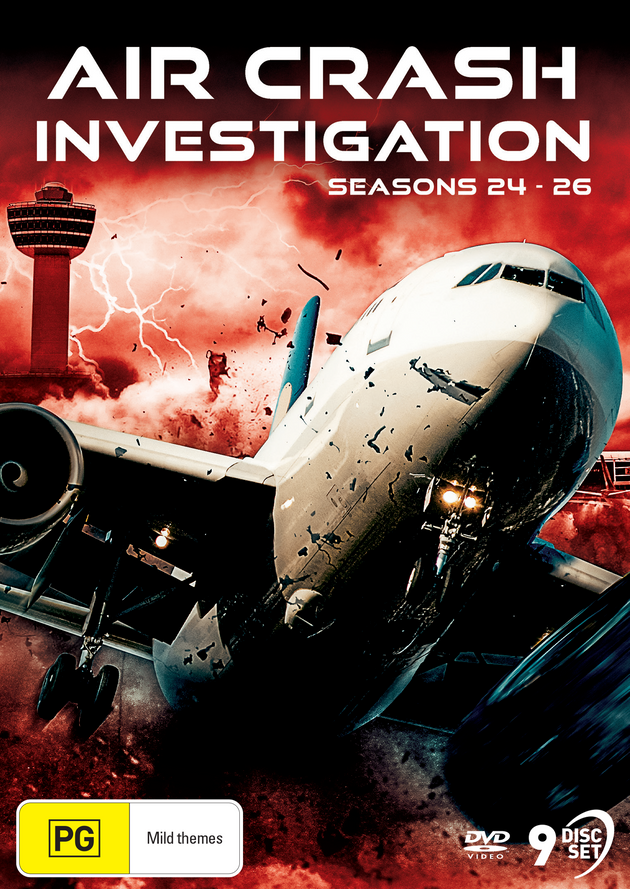 AIR CRASH INVESTIGATION: SEASONS 24 - 26 - DVD