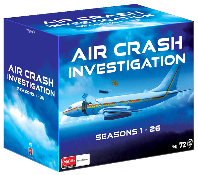 AIR CRASH INVESTIGATION: SEASONS 1 - 26 - DVD