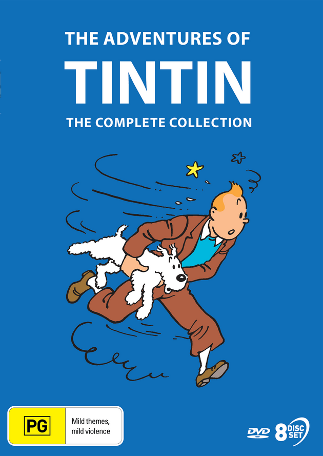 THE ADVENTURES OF TINTIN - THE COMPLETE COLLECTION - DVD