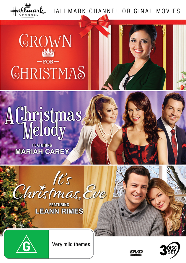 HALLMARK CHRISTMAS COLLECTION 8: CROWN FOR CHRISTMAS, CHRISTMAS MELODY, IT'S CHRISTMAS, EVE